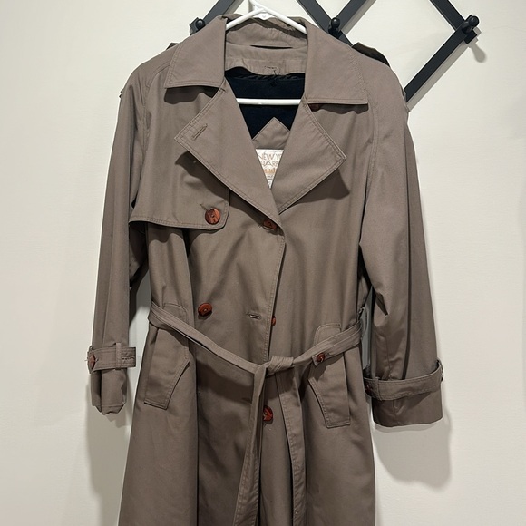 new york harbor Jackets & Blazers - New York Harbor Vintage 90s Trench Coat